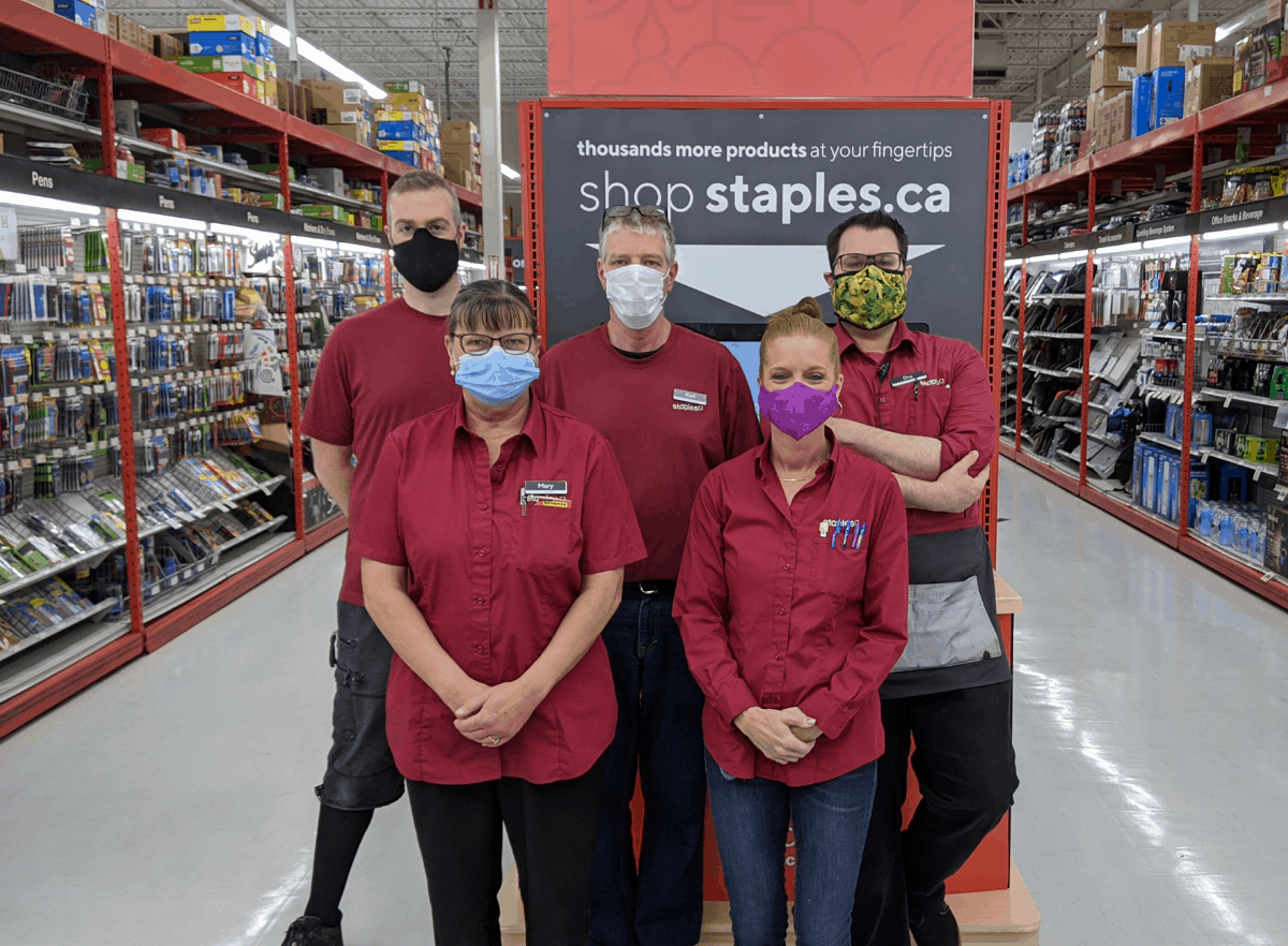 Charity partners with Staples Canada on Back to School 2021