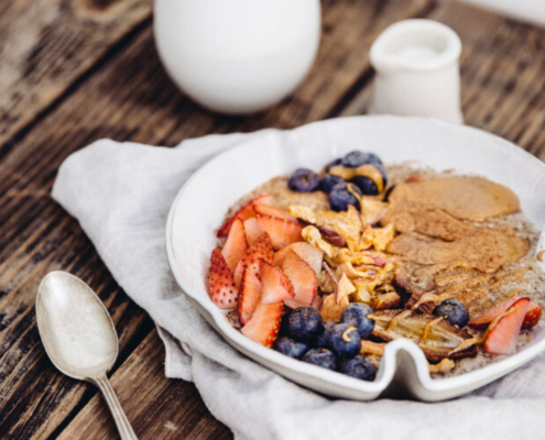 Hearty Oatmeal Breakfast Bowl