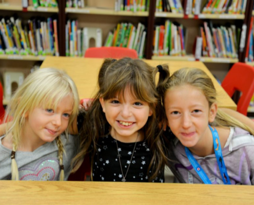 3 girls taking a picture