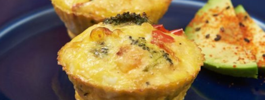 Omelette au four dans un moule à muffins - Les Papilles de Sagweste