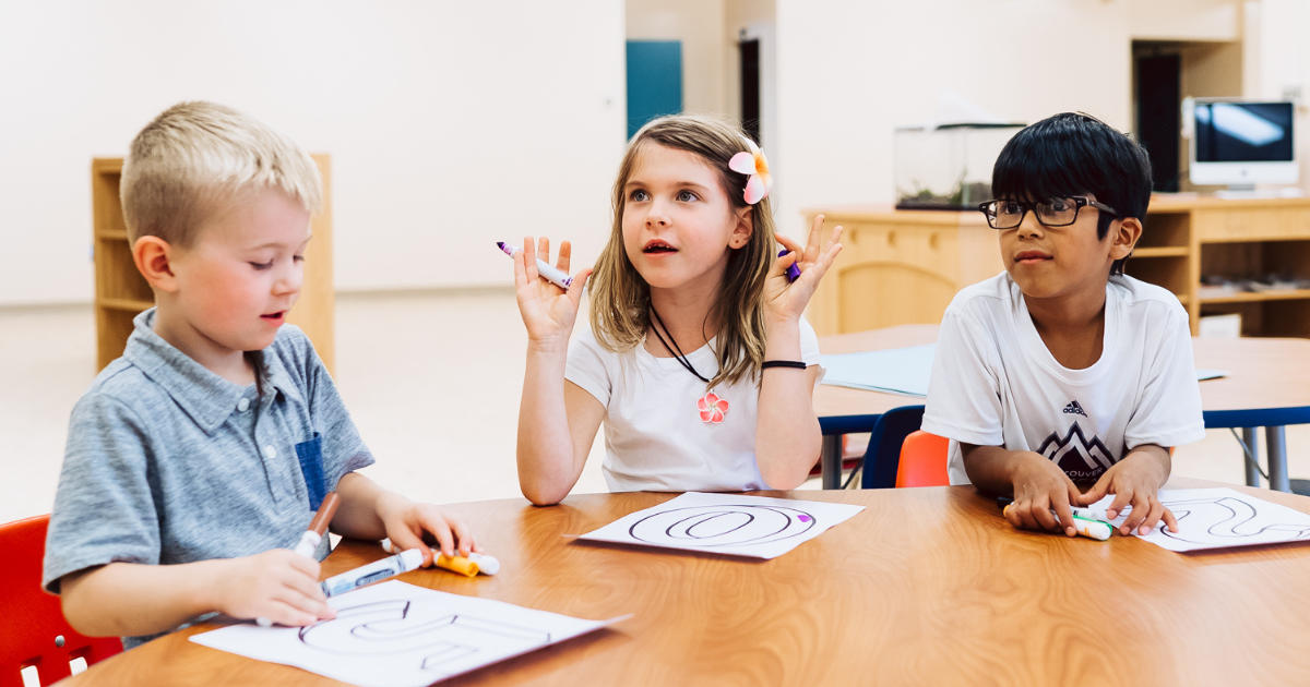 Children Drawing