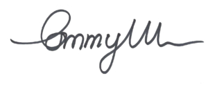 Signature Tommy Kulczyk