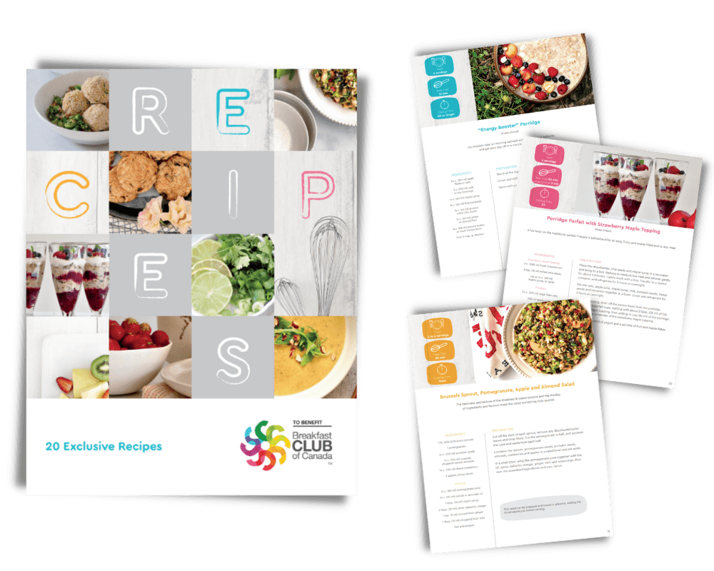 Livre de recettes ANG